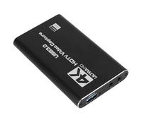 ASHATA Carte de Vidéo 4K 60Hz, USB 3.0 avec Sortie en Boucle, pour | 1080P 60FPS HD Multimedia Interface Game , Plug and Play for Switch, Steam Deck, Streaming, Meetings