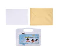 ASHATA Carte de Vœux Enregistrable Vocalement avec Message Vocal personnalisé de 4 Minutes, Module Enregistreur Vocal avec Marqueur Acrylique 12 Couleurs pour Anniversaires, Mariages,