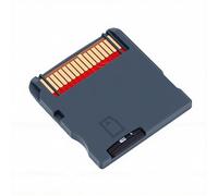 ASHATA Carte Flash de Jeu Vidéo pour NDS/NDSL/NDSi/NDSi-XL/2DS/3DS/3DSL/NEW 3DS/New XL/2DS, avec Mémoire Intégrée de 64 Go, Carte Mémoire Flash de Jeu Vidéo Personnalisable (Black)