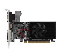 ASHATA Carte Graphique, Carte Graphique de Jeu 2 Go DDR3 64 Bits PCI Express X16 2.0, Carte Vidéo de Jeu 810 MHz 600 MHz avec Interface Multimédia HD Port VGA DVI