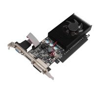 ASHATA Carte Graphique GT 705, 1 Go DDR3 64 Bits, Carte Graphique à Profil Bas avec Ventilateur, DirectX 12, Carte Graphique de Jeu PCIE pour PC de Bureau, Carte Vidéo AMD 2560 X 1600