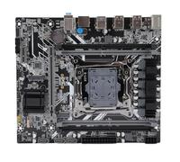 ASHATA Carte Mère de Jeu X99, LGA 2011 3 MATX, 4 Canaux DDR4 128 Go M.2 Nvme NGFF Serial ATA 6 GBS PCIE Gigabit LAN pour Processeurs I7 E5 V3 V4 2011