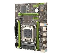 ASHATA Carte Mère LGA 2011, Carte Mère pour PC de Bureau, Carte Mère D'ordinateur X79 Pro 1 PCIe X16 4 SATA2.0 Double Canal DDR3 8 USB2.0 Alimentation 8 Phases Interface PS/2