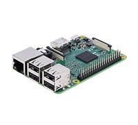 ASHATA Carte pour, Carte pour Carte Mère 3 Modèle B, CPU Quad Core 1,2 GHz 64 Bits WiFi Bluetooth 4.1, Bonnes Performances