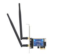 ASHATA Carte Réseau PCI-E, Carte LAN EP-9619 600M sans Fil PCI-E Double Bande pour Accessoires Informatiques Adaptateur 4.0, Prise en Charge de Win7/8.1/10