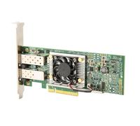 ASHATA Carte Réseau PCIe 10 Go 57810S, Adaptateur Réseau convergé Ethernet SFP PCIe X8 Double Port, Serveur BCM57810S, Carte Ethernet 10 Gigabit, Ventilateur de Refroidissement intégré