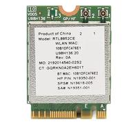 ASHATA Carte sans Fil WiFi 6E, pour Carte WiFi RTL8852CE, Module sans Fil 3 Bandes NGFF WiFi 6E 5374Mbps 2.4G 5G 6G Adaptateur WiFi avec BT5.3 Faible Retard pour Réseau Informatique