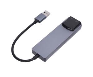 ASHATA Carte Son Externe USB, Adaptateur de Réduction de Bruit à 7.1 Canaux avec Réduction Intelligente du Bruit pour 98 ME 2000 XP 7 8 pour Les Films