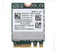 ASHATA Carte WiFi Double Bande 2.4G/5, Carte réseau 802.11n-c 433Mpbs Carte sans Fil NGFF pour pour ThinkPad E455, E555 M50-70 M50-80 G70-70 G70-80 Z70-80 G50-30 G50-45, etc.