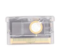 ASHATA Cartouche Flash pour GBA, 32 Mo de Stockage, 1 Mo de RAM Statique, Cartouche Solaire RTC Réinscriptible, Chariot Flash pour GBA SP, pour GB Micro pour DS pour Game Boy Player