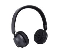 ASHATA Casque Bluetooth Antibruit avec Design Pliable (Black) | Bandeau réglable, coussins en cuir souple, durée de lecture durable, compatibilité musicale