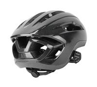 ASHATA Casque de Cyclisme Antichoc Réglable, Casque de sécurité pour Vélo de Route et de Montagne, pour Sports de Plein Air, PC + EPS, Noir Brillant