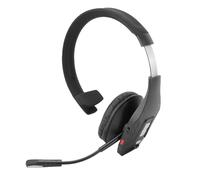 ASHATA Casque sans Fil avec Micro pour Le Travail, Casque Bluetooth avec Double Microphone Antibruit AI, sans Fil à Oreille Unique pour Les Conducteurs de Camions de Centres