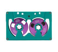 ASHATA Cassette Audio Vierge Bobine à Bobine pour Enregistrement de Musique, 50 Minutes, Polarisation Normale, Double Face en Métal Vide pour Musiciens ou Groupes