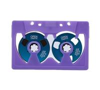 ASHATA Cassette Audio Vierge Bobine à Bobine pour Enregistrement de Musique, Cassette Vierge de 50 Minutes avec Boîte Transparente, pour Musiciens ou Groupes