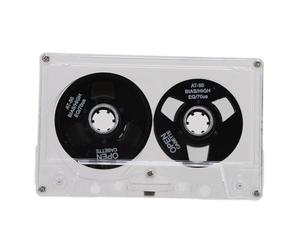 ASHATA Cassette Vierge, Bobine à Bobine, Bande D'enregistrement Sonore en Métal Double Face de 50 Minutes avec Boîte Transparente, pour L'enregistrement de Musique (-2214240058515)