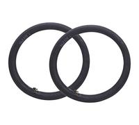 ASHATA Chambre à Air en Caoutchouc Butyle de Haute qualité, 2 Pièces, pour Vélo Pliant, Contrôle Facile de la Pression des Pneus pour Vélos de Route et de Montagne (16 * 2.125)