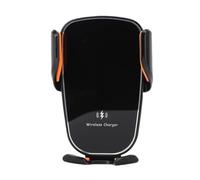 ASHATA Chargeur de Voiture sans Fil, Montage de Téléphone de Chargeur sans Fil 15W Charge Rapide avec Une Version de Tactile à 360 Degrés à 360 Degrés pour Smartphones de 4,7 à 7,2
