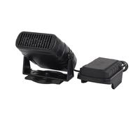 ASHATA Chauffage Portatif, Radiateurs électriques de Voiture avec 2 Réglages de Température, Tête Rotative à 180° et Réglage D'inclinaison à 160°, avec Câble de 60 Cm, pour Voiture,