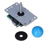 ASHATA Classic 5 Broches 8 Voies Joystick Pièces de Rechange Durables pour 360, Kit de Bricolage D' de Jeu en Métal ABS pour Consoles de Jeux PC Mame Jamma (BLUE)