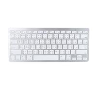 ASHATA Clavier Bluetooth de Langue Bilingue Ultra Fin, Clavier de Langue Bilingue Chinois Traditionnel Coréen Thaïlandais, Clavier sans Fil Bluetooth Compact pour Ordinateur de Bureau