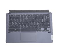 ASHATA Clavier d'accueil pour Tablette de 11,5 Pouces avec pavé Tactile rétroéclairé, Disposition du Clavier Américain étanche, étui Folio de Protection à Réponse Rapide, adapté pour