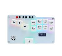 ASHATA Clavier de de Jeu D', pour Clavier de Boîte de pour WASD GP2040 CE Clavier Fightstick avec pour Cherry MX pour pour, pour SteamDeck