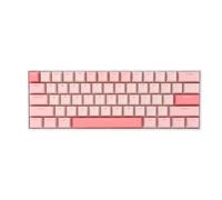 ASHATA Clavier de Jeu Mécanique 60% 61 Touches Filaires RVB avec Interrupteur Bleu, sans Fil 2,4 G BT 3.0 5.0 Type C, Clavier Compact Filaire pour pour Android pour iOS
