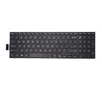 ASHATA Clavier de Remplacement pour Dell Inspiron 15 3000/15 5000/17-5000/5547/3542, Clavier Multifonction, 101 Touches Complètes, Noir