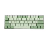 ASHATA Clavier Mécanique 60% Filaire avec Interrupteur Rouge, Clavier Mécanique Compact 61 Touches RVB Remplaçables à Chaud USB Filaire pour Ordinateur Portable de Jeu