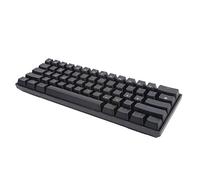 ASHATA Clavier Mécanique, Clavier Mécanique Filaire à 61 Touches, Clavier de Jeu rétroéclairé par LED avec Interrupteur Bleu, Clavier de Jeu USB Filaire Rouge pour Ordinateur de Jeu PC