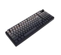 ASHATA Clavier Mécanique sans Fil, 5.0 2,4G USB Câblé C 85 Touches Compacte RVB Clavier de Jeu rétro-éclairé avec des Commutateurs Optiques Swappables Chauds pour PC (Gris dégradé)