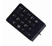 ASHATA Clavier Numérique, G3 USB Numeric Keypad Mini Numéro de Numéro Numpad 18 Touches Clavier Compatible avec PC pour Ordinateur Portable