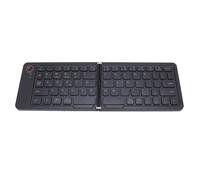 ASHATA Clavier Pliable, 67 Touches Clavier sans Fil Portable Mince Rechargeable avec Conception de Fermeture Magnétique 5.1 Clés D'interrupteur à Ciseaux pour L'ordinateur Portable de (Black)