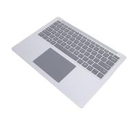 ASHATA Clavier Repose-Paume pour Ordinateur Portable, Disposition Américaine, Assemblage de pavé Tactile à Réponse Rapide, pour Ordinateur Portable 3 4 5 1951 13.5 Pouces (Silver)