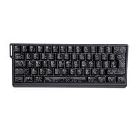 ASHATA Clavier sans Fil, Clavier de Jeu Bluetooth USB 2,4 G Triple Mode 61 Touches, Rechargeable Portable à 60% avec Ruban rétroéclairé RVB
