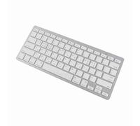 ASHATA Clavier Universel BT, Coréen, thaï, Chinois Traditionnel, Anglais en Option, Clavier de Langue Bilingue, Clavier sans Fil Super Fin avec Interrupteur à Ciseaux pour PC, (coréen)