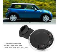 Ashata e voiture Duokon 3 Button Remote Car Key Fob Fit for Mini Cooper 2007 2008 2009 2010 2011 2012 2013 auto demarreur