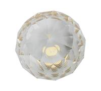 ASHATA Clear Crystal Ball, 60 Mm Catcher Light Magic Light Photography Ball Crystal Ball and Wedding Dreamy Daby Authrocy Prop Camera Lens , for Home Hotel Photography Decoration