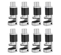 ASHATA Clip de Fixation Écran Tactile Réglable Pince Fixation en Alliage d'aluminium + Caoutchouc Écran LCD Outil De Réparation pour Téléphone Tablettes(8PCS)