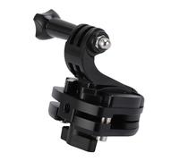 ASHATA Clip de Montage de Pare-Brise de Moto, Support de Caméra en Alliage en Aluminium avec Mécanisme de Verrouillage Puissant et Coussinets en Silicone à Double Couche, pour D Ji