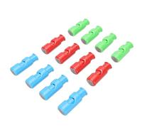 ASHATA Clips à Puce Clips de Scellage en Plastique Fiables pour les Collations de Sac à Pain, Opération sans Effort pour la Cuisine à Domicile, les Voyages au Bureau, 12 Pièces