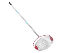 ASHATA Collecteur de Noix, Collecteur de Noix en Acier Inoxydable, Rouleau Supérieur de Ramassage de Noix de Pécan avec Poteau (L 120x60x0,3cm / 47,2x23,6x0,1 Pouces)