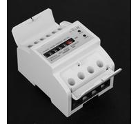 ASHATA Compteur KWh monophasé 220 V 20-80 A, Compteur électrique Numérique, Moniteur d'énergie sur Rail Din avec écran LCD pour Usage Domestique et Industriel (20(80) A)