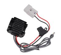 ASHATA Convertisseur de Câble d'alimentation Satellite pour Mini Antenne Parabolique, Adaptateur d'alimentation Satellite Boost 12V à 30V avec Port DC étanche