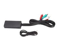 ASHATA Convertisseur HDMI vers YPbPr, Convertisseur D'interface Multimédia HD vers Composant, Adaptateur HDMI vers Composant Haute Précision 1080p, Convertisseur Plug and Play pour DVD et PC