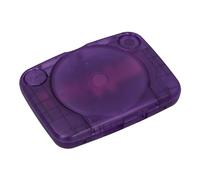 ASHATA Coque de Remplacement pour Console Rétro, étui Translucide Léger pour , Idéal pour Les Collectionneurs, Kit Complet avec Accessoires Inclus (Violet translucide)