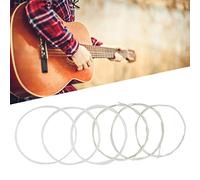 ASHATA Cordes de Guitare Classique, Cordes de Guitare en Nylon au Toucher Lisse, de Remplacement de SC12, Accessoires d'instruments à pour le Flamenco Folk