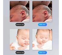 ASHATA Correcteurs d'oreille en Silicone pour nouveau-né, Patch Autocollants, Bande de Correction d'oreille (COLOR)