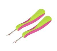 ASHATA Coupe-fil Durable, Outils de Couture pour Textile, Point de Croix, Poignée Ergonomique ABS + Acier, 2 Pièces